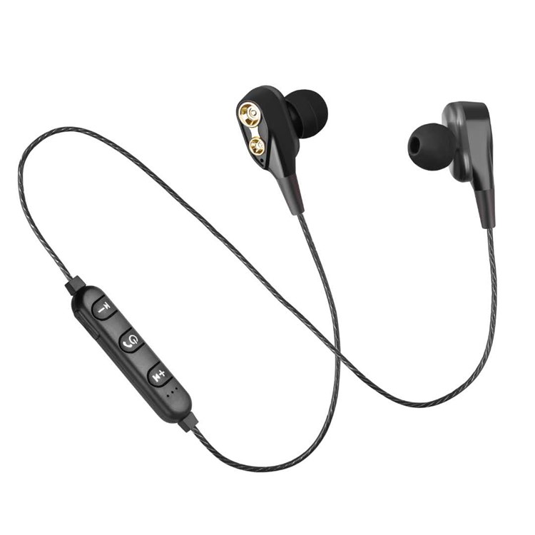 K88 In-ear Wireless Bluetooth 4.2 Stereo Earphone with Mic for iPhone Samsung - Black-3