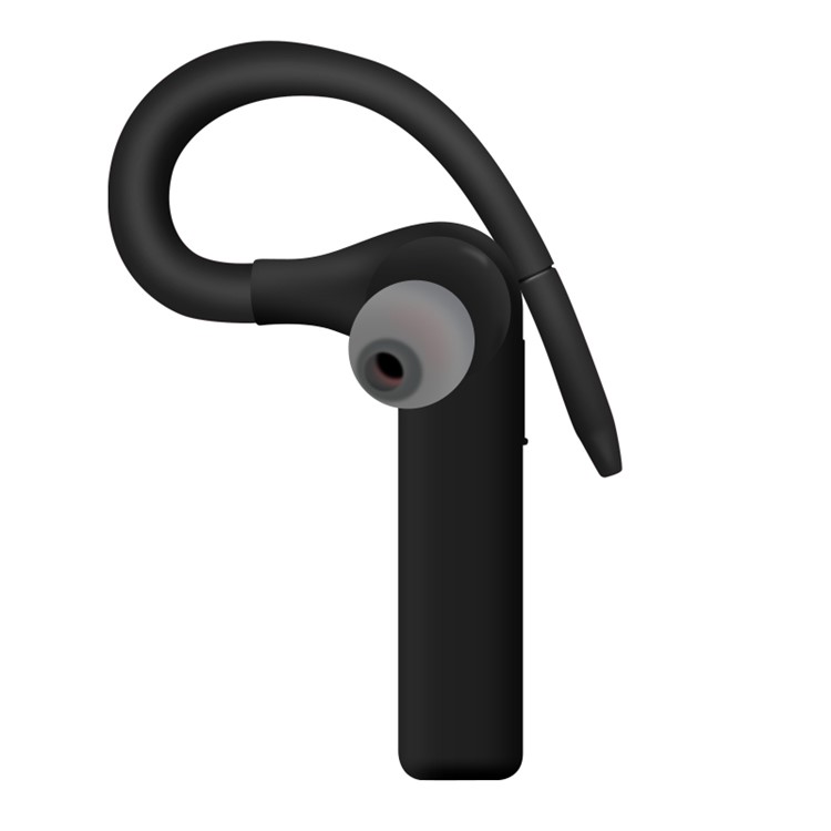 Single Ear-hook Bluetooth 4.1 Stereo Earphone with Mic for iPhone Samsung - Black-2