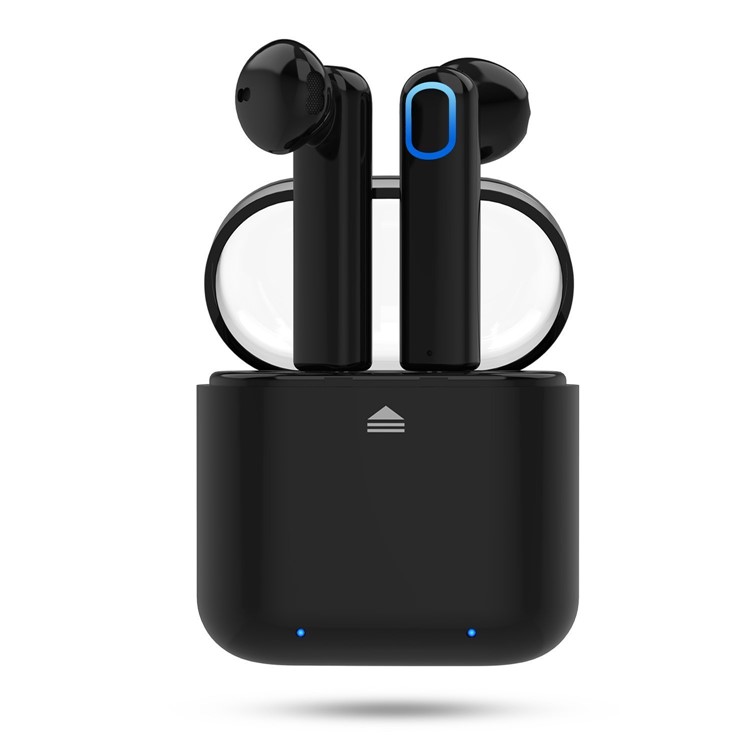 TWS True Wireless Bluetooth 4.2 Mini Sports In-ear Earphones + Charging Box - Black-2
