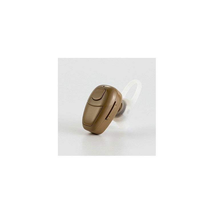 

Wireless Bluetooth 4.1 Stereo Single In-ear Headset for iPhone Samsung etc - Brown, iPhone X