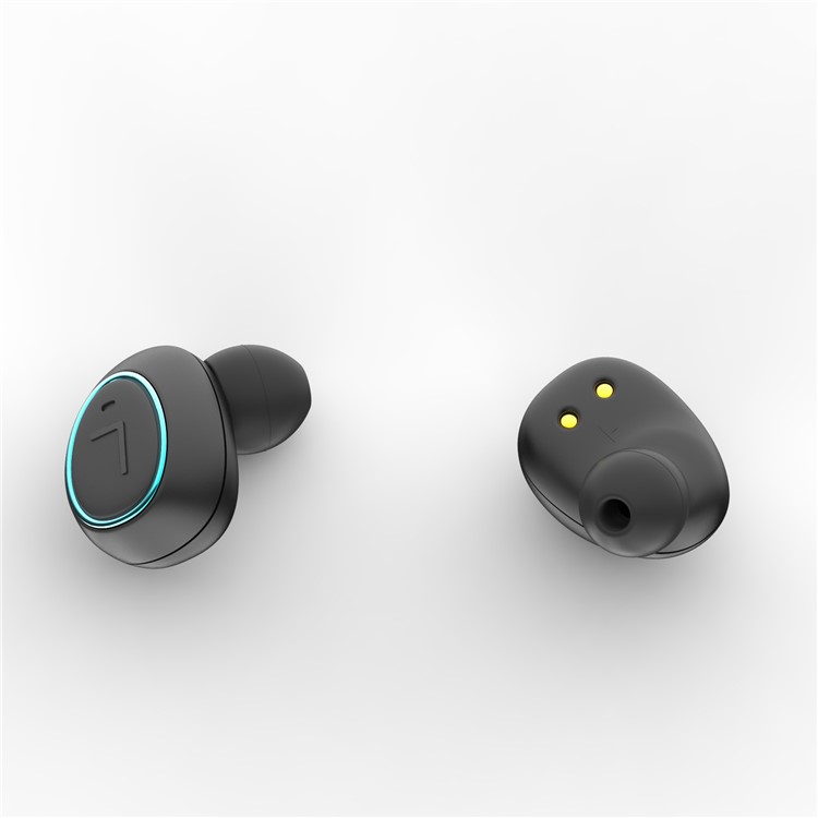 TS007 TWS In-ear Wireless Bluetooth 4.1 Double Headphones with Charging Box - Black-2