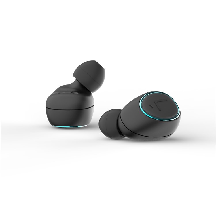 TS007 TWS In-ear Wireless Bluetooth 4.1 Double Headphones with Charging Box - Black-3