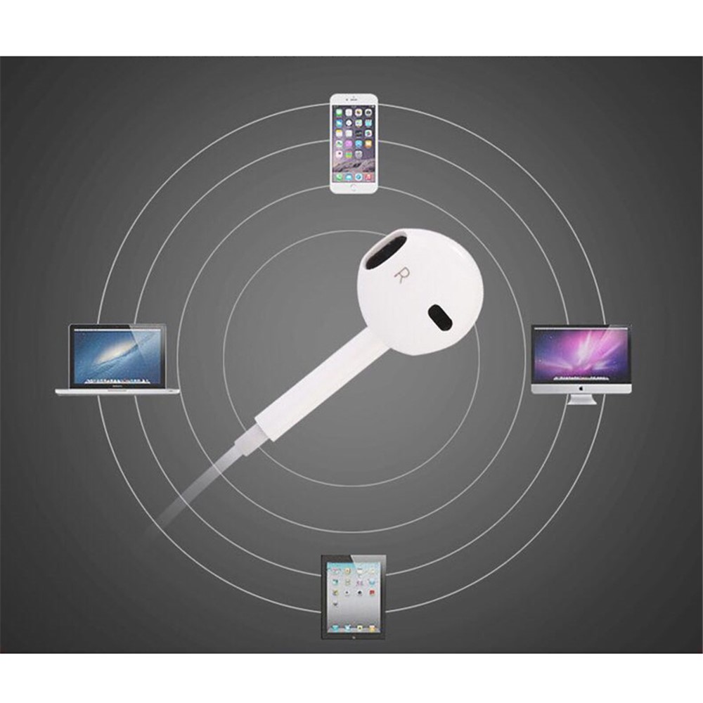 Portable Lightweight Wireless Bluetooth 4.1 Stereo Sports Earphone - White-3