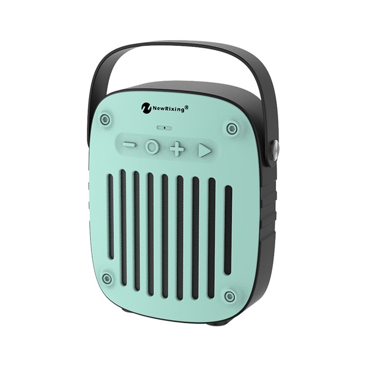 

NEWRIXING BR-4010 Портативный Bluetooth-динамик FM-радио / Tf-карта / Aux-in Многофункциональный Беспроводной Динамик Bluetooth - Зеленый, iPhone X