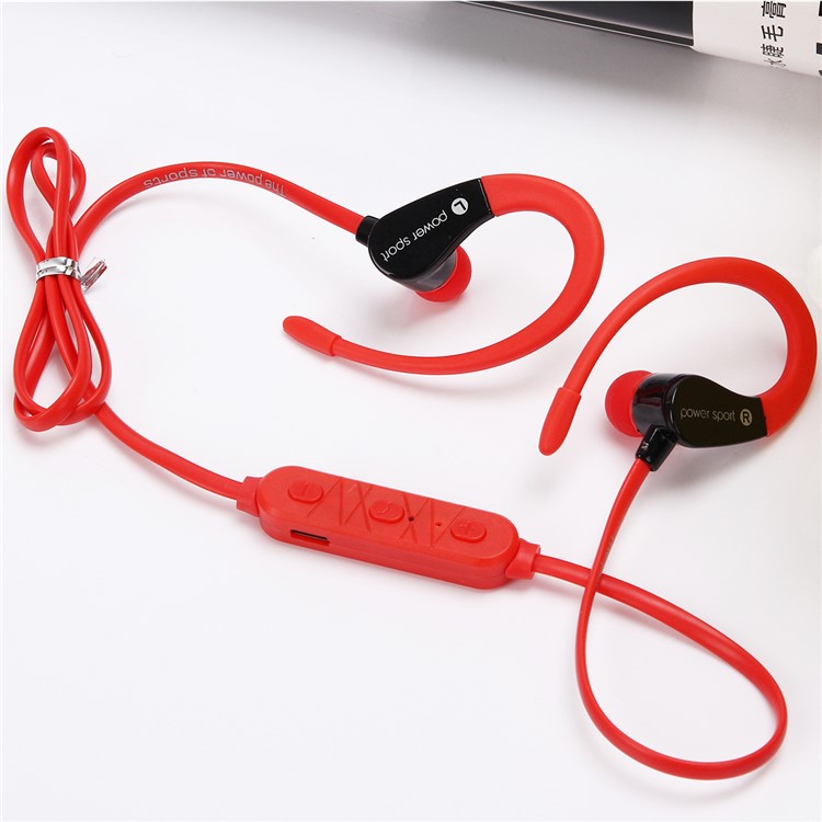 

KD-T1 Bluetooth 4.1 Спортивный Пульт Дистанционного Управления В Ухе Наушники С Микрофоном - Красный