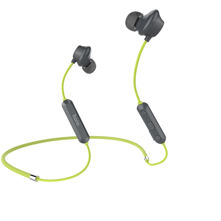 

HOCO ES17 Cool Music Sports Bluetooth Headphone with Microphone for iPhone Samsung Huawei - Black / Green