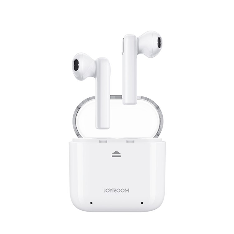 JOYROOM T02 Mini Binaural Bluetooth In-ear Earphones Built-in Mic with Charger Box - White-2