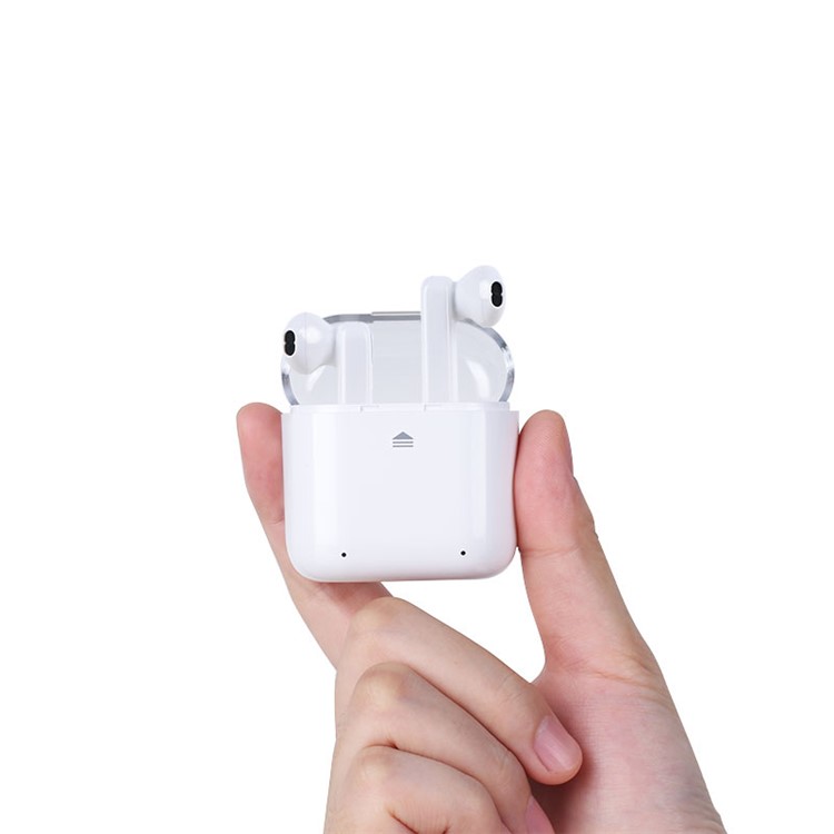 JOYROOM T02 Mini Binaural Bluetooth In-ear Earphones Built-in Mic with Charger Box - White-4