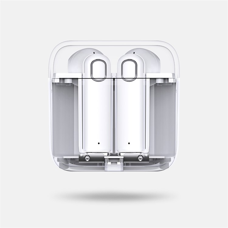 JOYROOM T02 Mini Binaural Bluetooth In-ear Earphones Built-in Mic with Charger Box - White-6