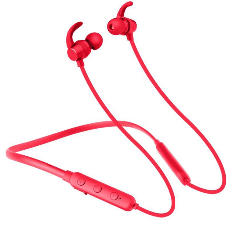 

X7 Bluetooth Earphone Wireless Headphone Neckband Headset with Mic - Red, iPhone X