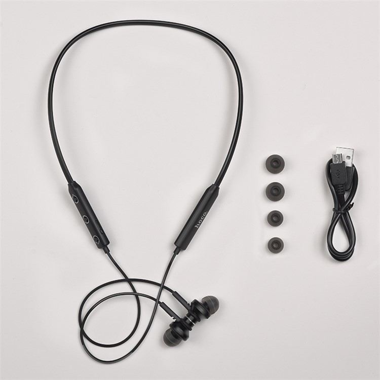 HOCO ES18 Faery Sound Neck-band Wireless Bluetooth Sport Earphone In-ear Earphone - Black-4
