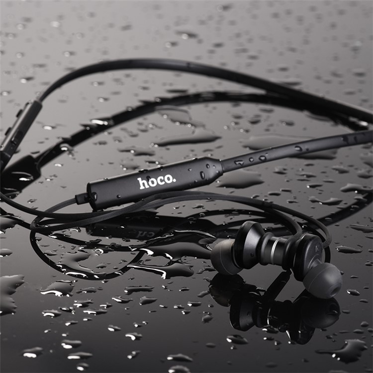 HOCO ES18 Faery Sound Neck-band Wireless Bluetooth Sport Earphone In-ear Earphone - Black-7