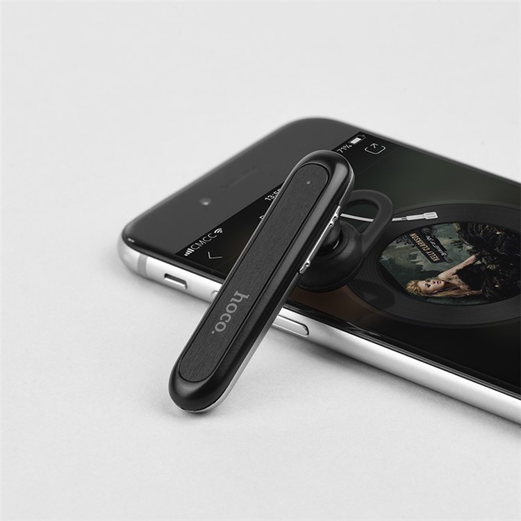 HOCO E30 Delightful Sound Bluetooth Headset In-ear Single Earphone with Mic - Black-3