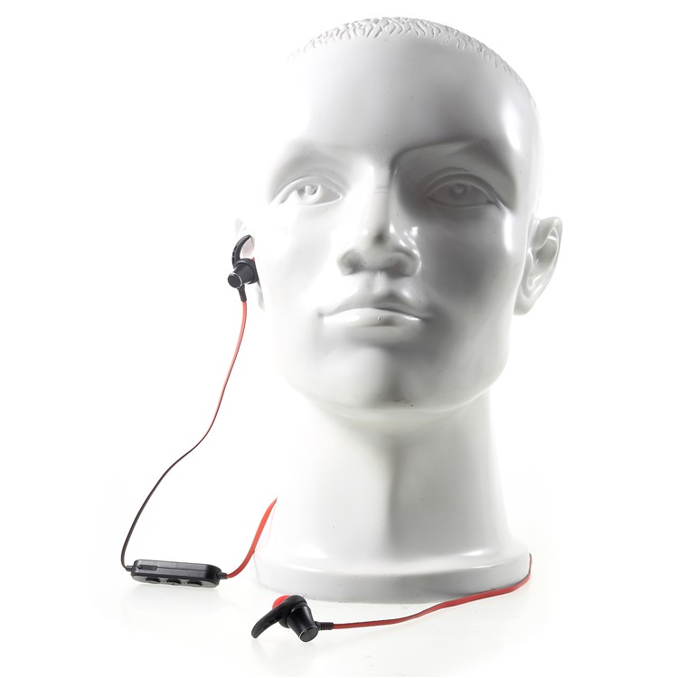 LANGSDOM BS88 Magnetic Sweat-proof Sport Wireless Bluetooth 4.1 Headset with Mic - Red-11