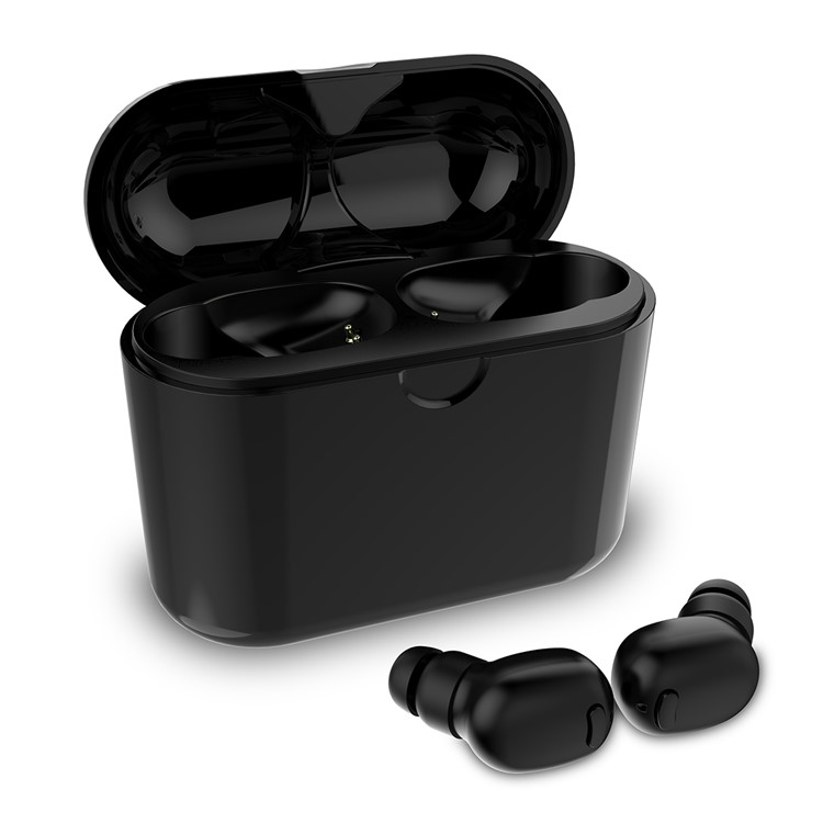 Mini Sports TWS Bluetooth 5.0 In-ear Earphones with Charging Box - Black-5