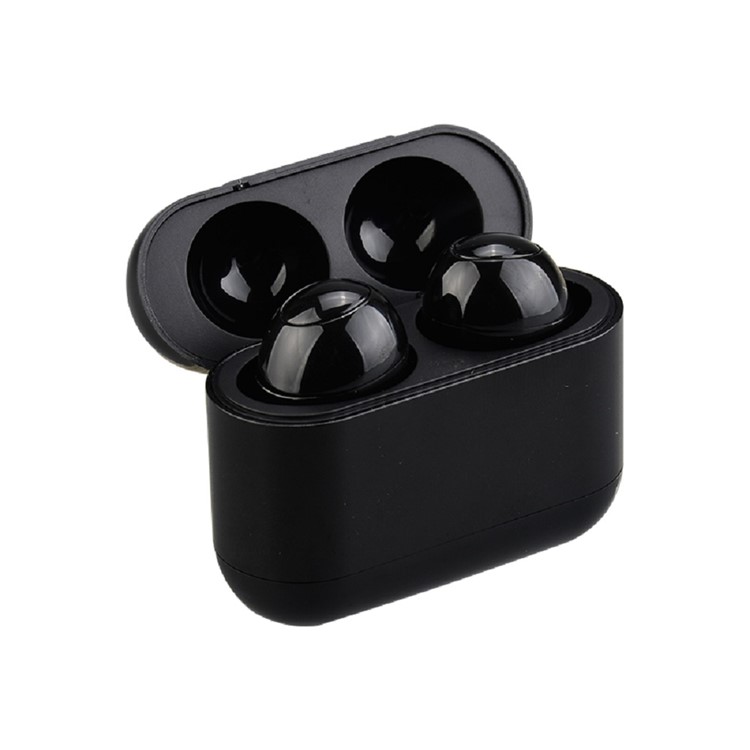 

TWS Double Wireless Bluetooth 5.0 Earphone Earbuds with Charging Box - Black, iPhone XS Max 6.5 inch