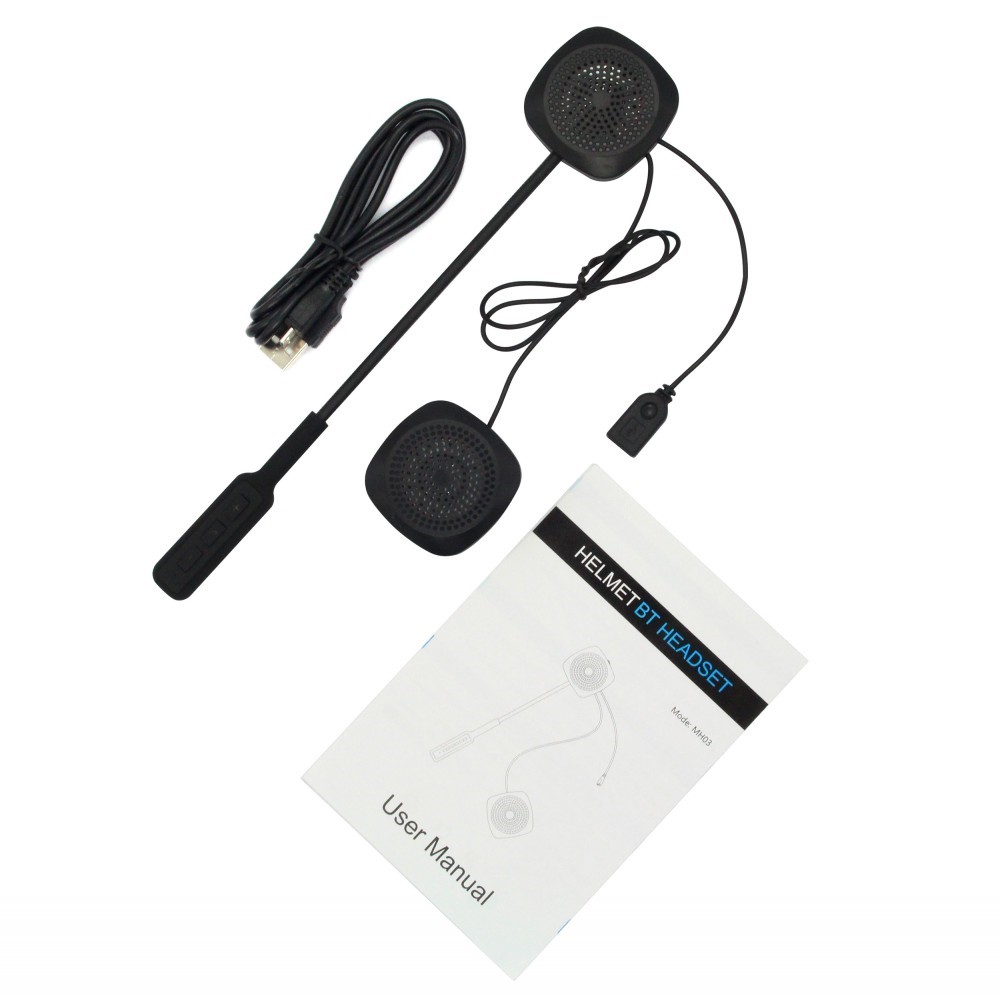 Motorcycle Motorbike Helmet Bluetooth Headset Wireless Headphone with Mic-8