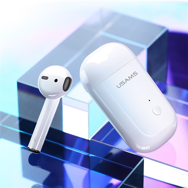 USAMS US-LB001 Single In-ear Wireless Bluetooth 5.0 Earphone with Charging Box-14
