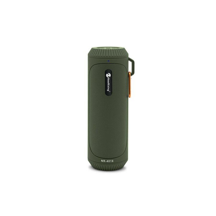 

Portable Bluetooth 5.0 Stereo Speaker with Carabiner Built-in Mic - Green, iPhone Xs
