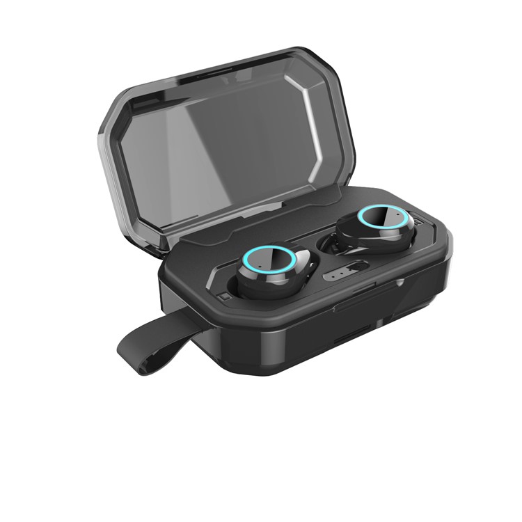 X6 TWS Bluetooth 5.0 Fone De Ouvido Intra-auricular Com Caixa De Carregador De Banco De Potência 3000mah-4