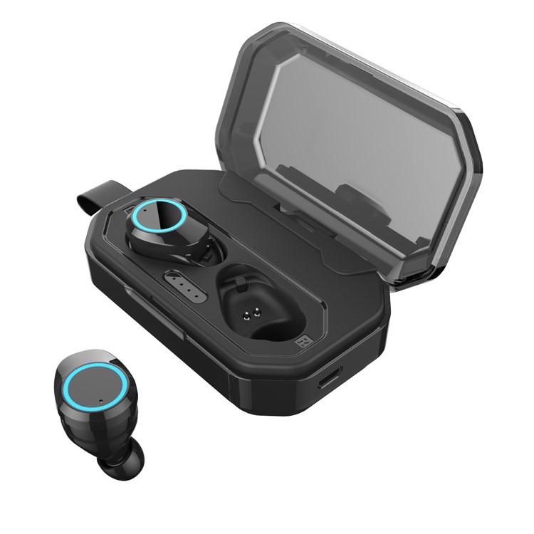 X6 TWS Bluetooth 5.0 Fone De Ouvido Intra-auricular Com Caixa De Carregador De Banco De Potência 3000mah-6