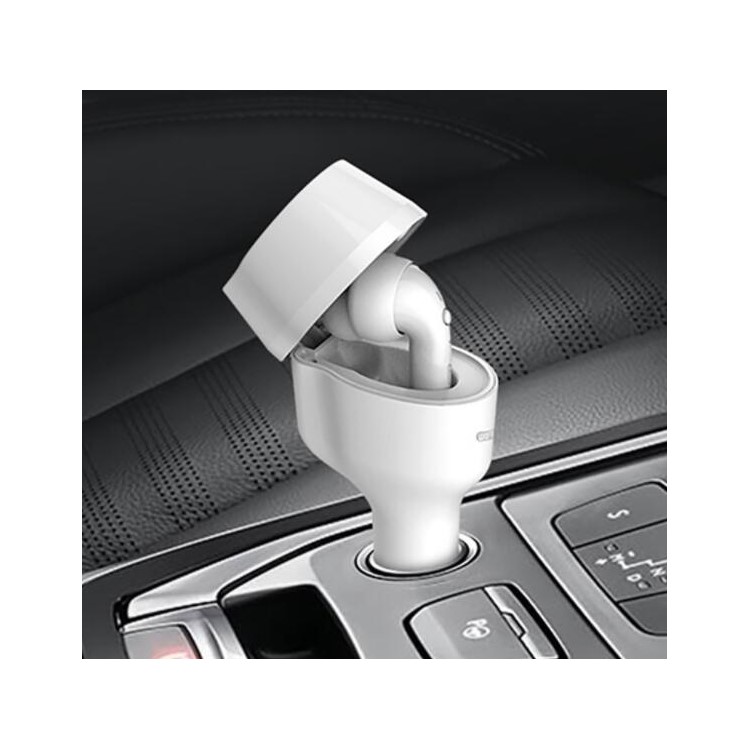 Wholesale JEDX WIFR Wireless Bluetooth Earphone Car Charger with USB Port 2.4A from China TVC