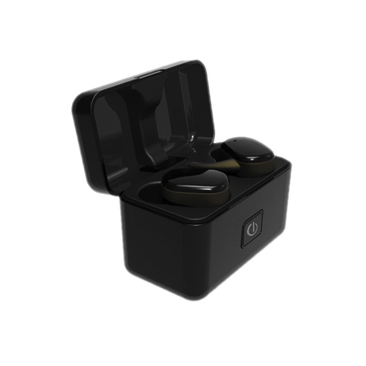 JH-9096 Mini TWS Binaural Stereo Bluetooth In-ear Earphones with Charging Box - Black-2