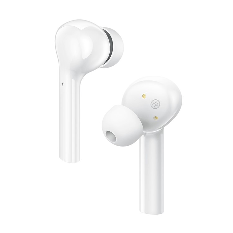 USAMS US-LA001 Dual In-ear Wireless Bluetooth 5.0 Earphone with Charging Box - White-5