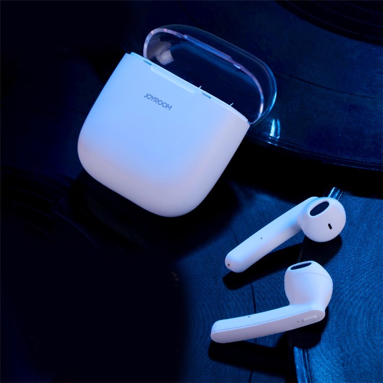 JOYROOM JR-T04 TWS Mode Wireless Stereo Bluetooth Headphone Earphone - White-2