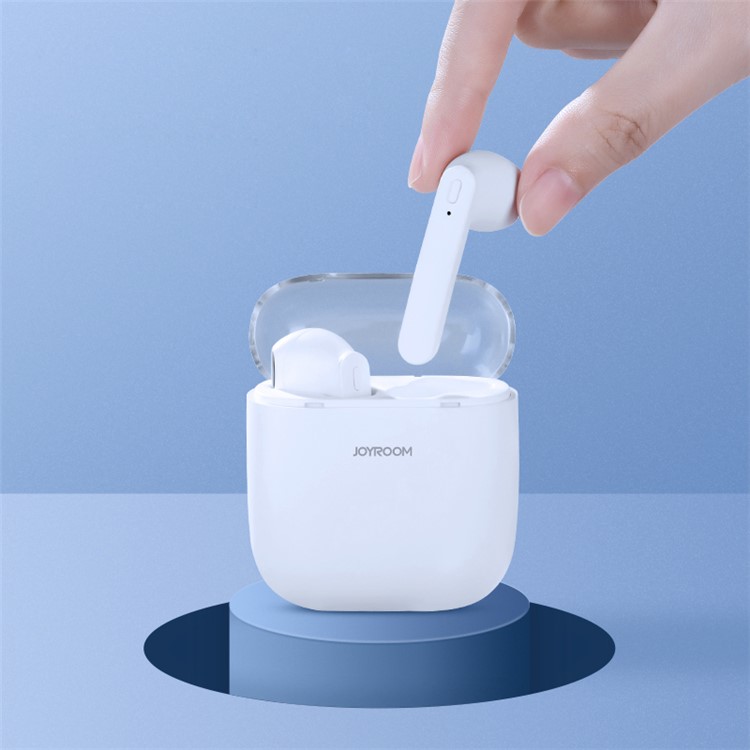 JOYROOM JR-T04 TWS Mode Wireless Stereo Bluetooth Headphone Earphone - White-5