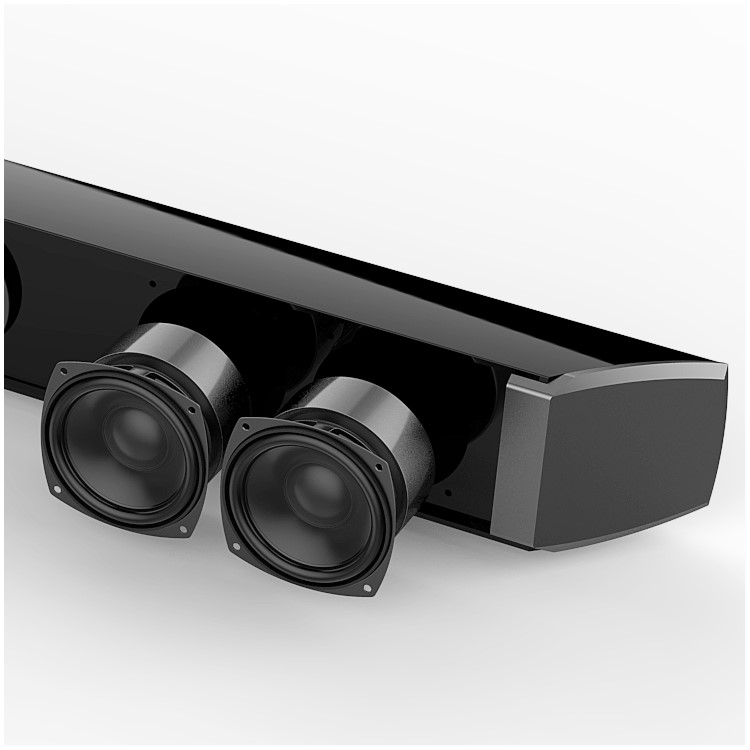 SR100 Plus Bluetooth Soundbar TV Speaker Wireless Subwoofer with Remote Control - AU Plug-4