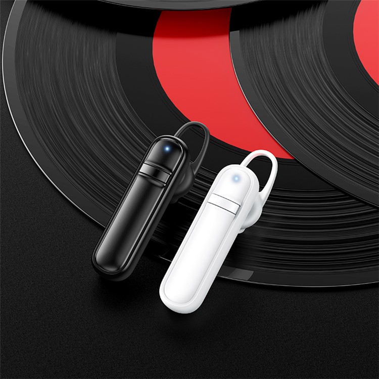 USAMS LM Series Single In-ear Bluetooth Earphone with Mic for iPhone Samsung Huawei, etc - Black-4