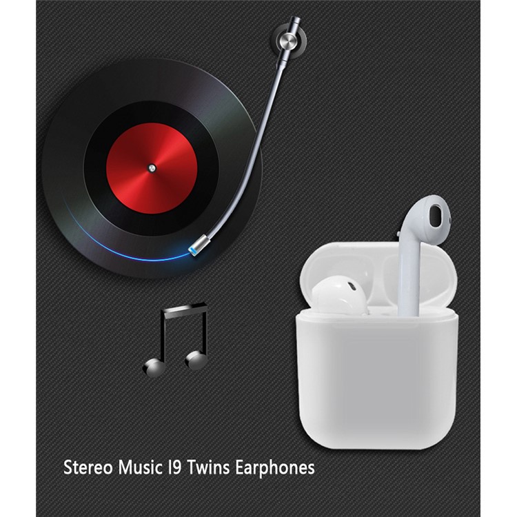 TWS Bluetooth 4.2 Stereo Earphones Wireless Headsets with Charging Box-4