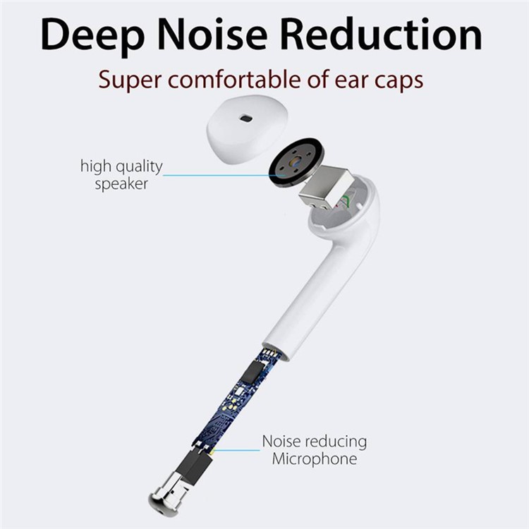 TWS Bluetooth 4.2 Stereo Earphones Wireless Headsets with Charging Box-7
