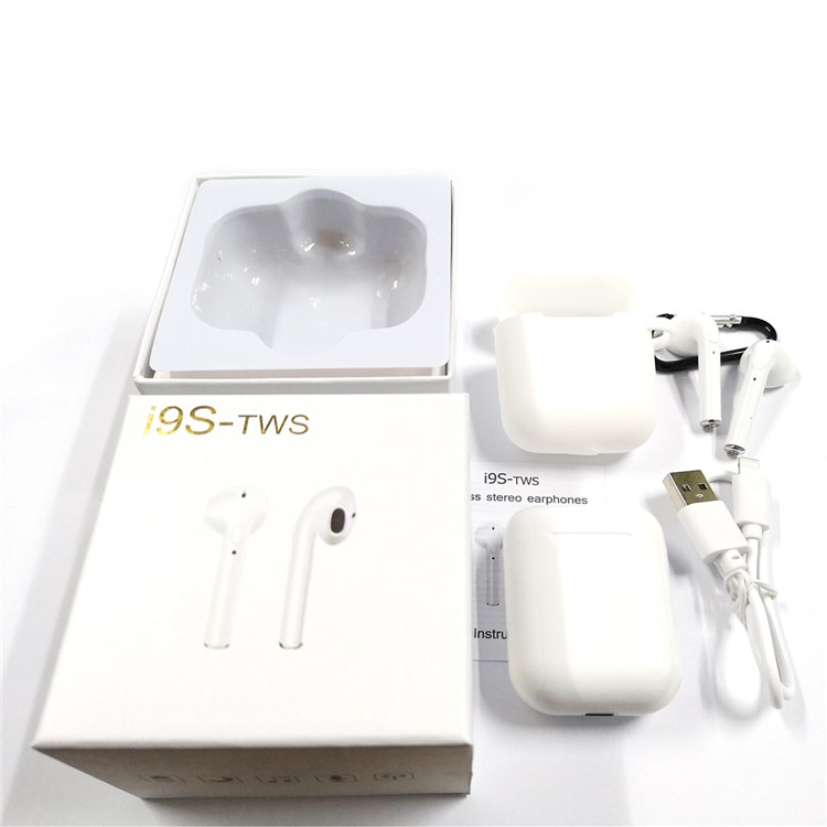 TWS Bluetooth 4.2 Stereo Earphones Wireless Headsets with Charging Box-9