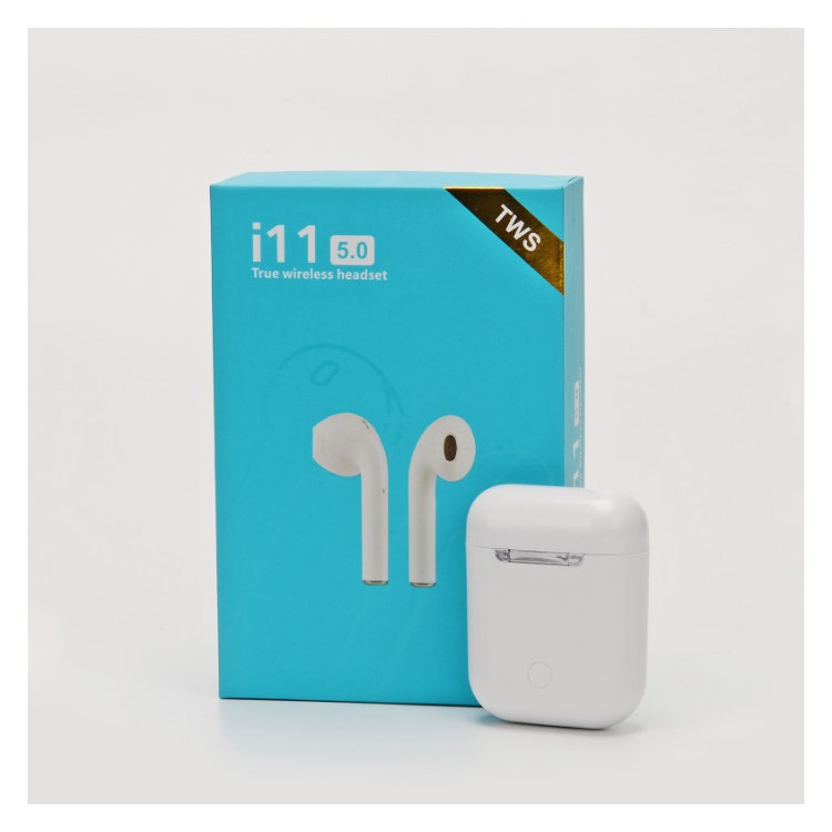 i11 TWS Dual In-ear Wireless Bluetooth 5.0 Earphone with Charging Box-8