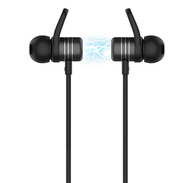 HOCO ES14+ Breathing Sound Wireless Bluetooth Sport Earphone - Black-4