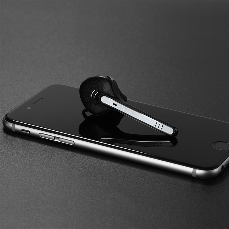 HOCO E34 Soaring Flute Bluetooth Headset In-ear Single Earphone with Mic - Black-4