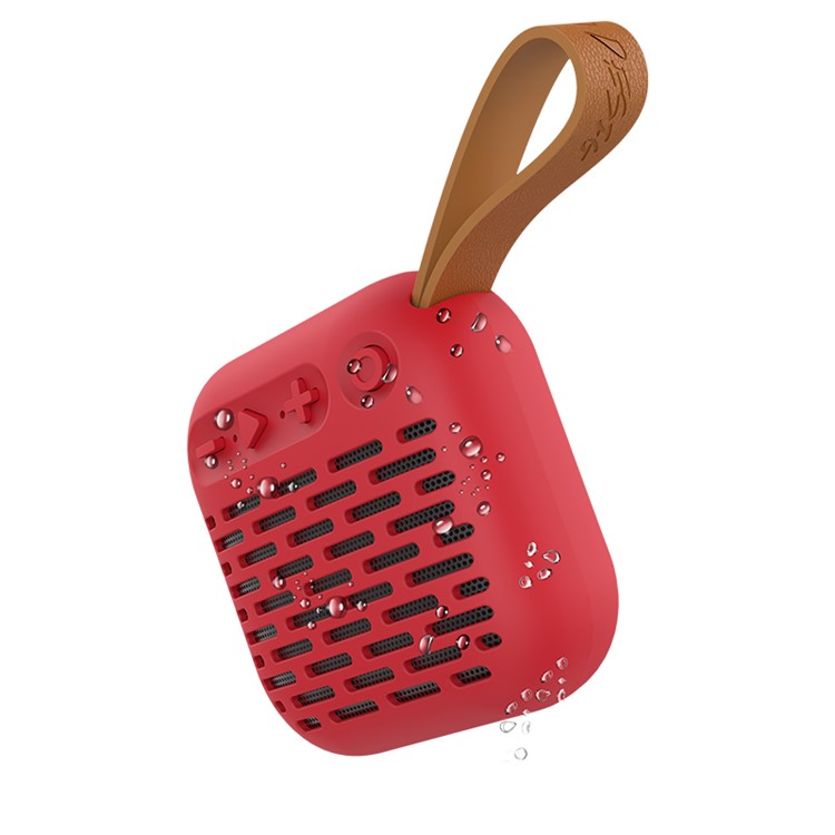 

HOCO BS22 Rhythmic Motion Wireless Bluetooth Speaker Support TF Card - Red