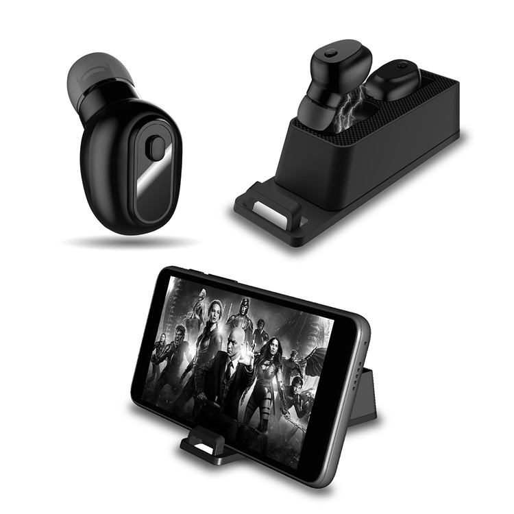 E02 Ture Wireless Stereo In-ear Bluetooth Earphone with Charging Box-2