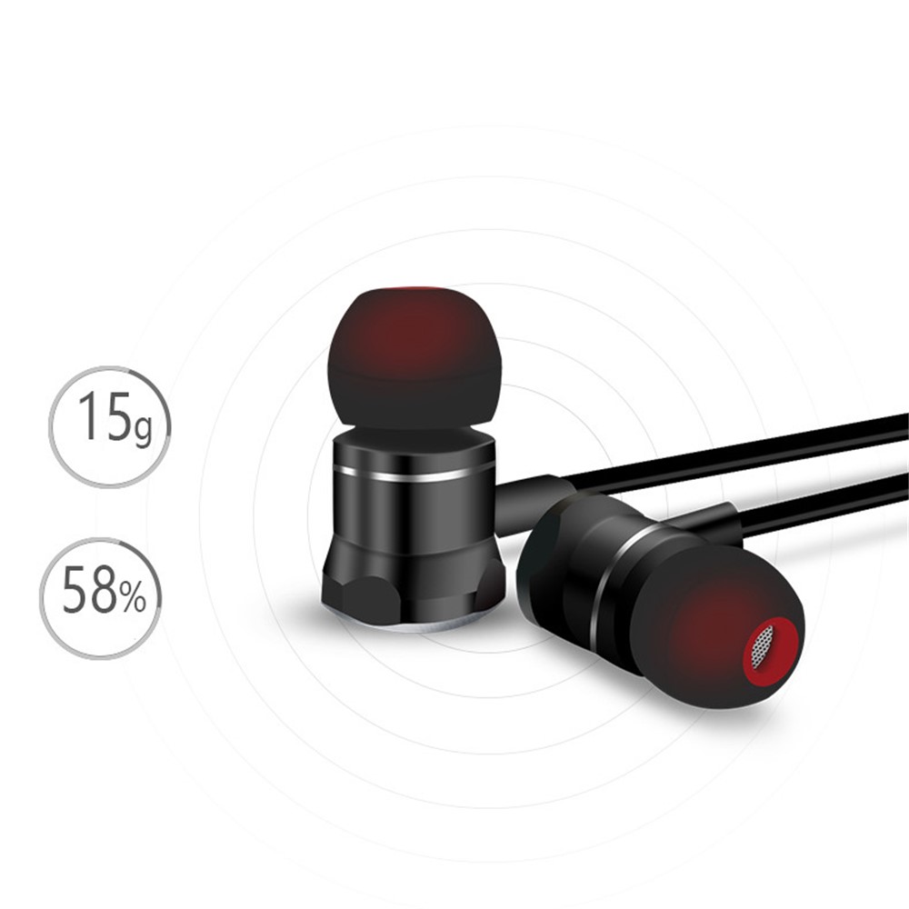 X3S Magnetic Bluetooth 5.0 Sport Earbud Headphone with Microphone - Black-5