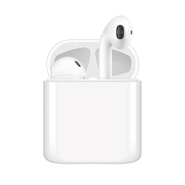 

i20 TWS Wireless Bluetooth 5.0 Noise-Reduce Headset With Portable Charging Case - White, iPhone XS 5.8 inch