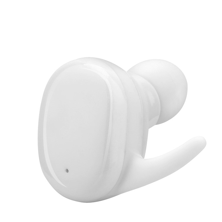 TWS Fone De Ouvido Bluetooth 4.2 Sem Fio Com Estojo De Carregamento Portátil - Branco-6