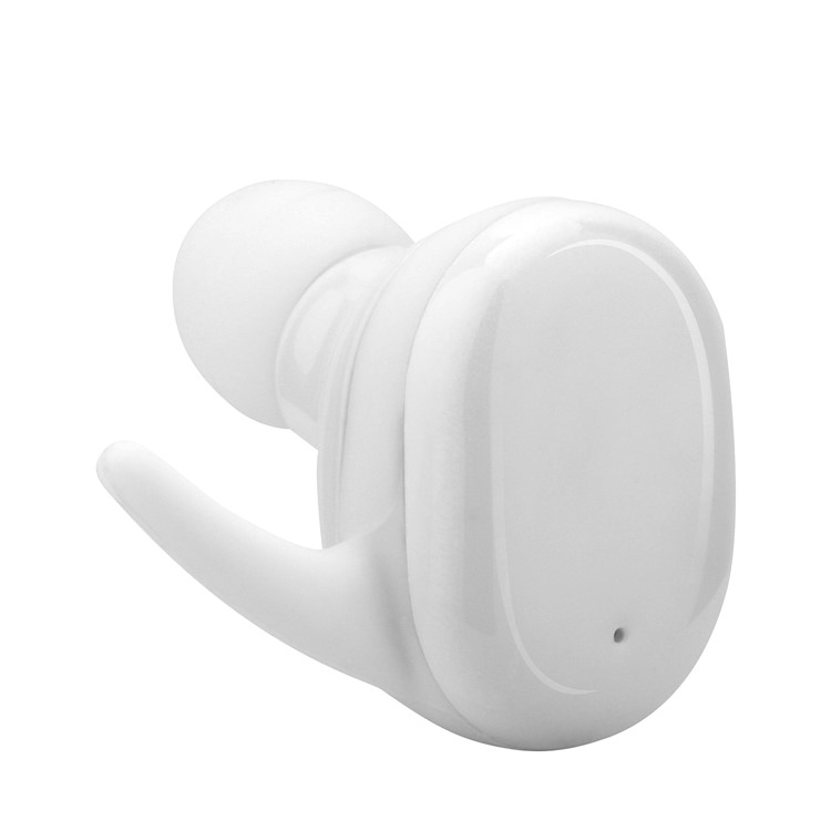 TWS Fone De Ouvido Bluetooth 4.2 Sem Fio Com Estojo De Carregamento Portátil - Branco-7