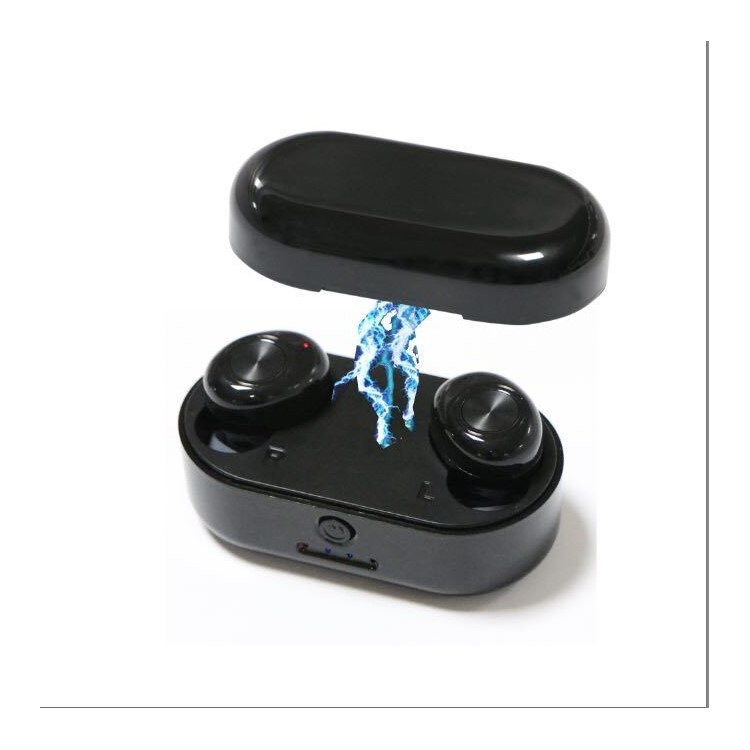 K20 Wireless Bluetooth 5.0 Headset with Portable Charging Case for Xiaomi Apple Samsung Etc.-1