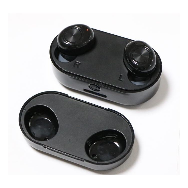 K20 Wireless Bluetooth 5.0 Headset with Portable Charging Case for Xiaomi Apple Samsung Etc.-3
