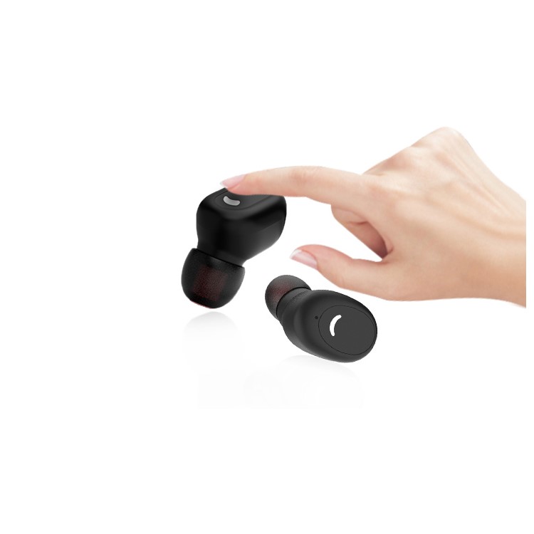Mini Auscultadores Binaural Sem Fio Do Bluetooth De X6 TWS Com Caixa De Carregamento-3