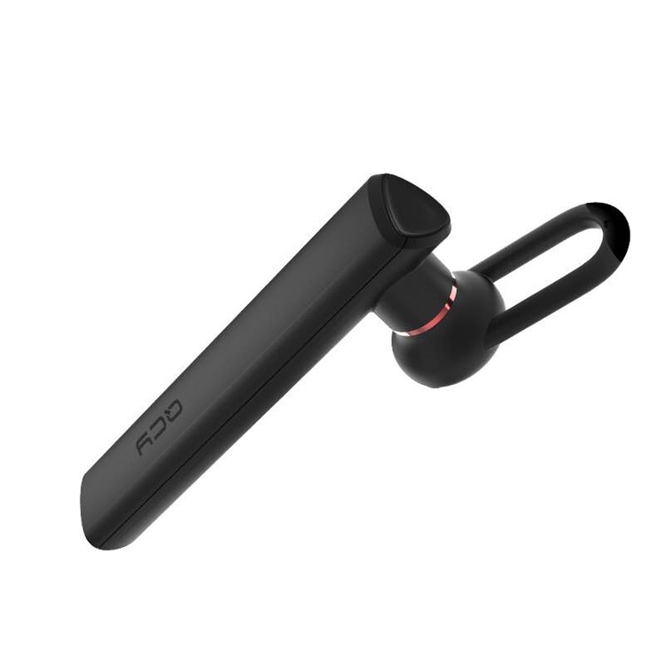 QCY-A3 Mini Bluetooth Earphone Earbuds Hook Handsfree Call Business Wireless Headset with Mic - Black-5