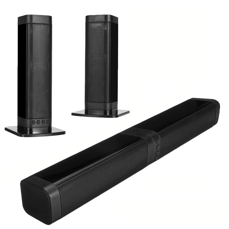 BKS-33 Family Wireless Bluetooth 2-in-1 Detachable 3D Stereo Effect Soundbar Speaker - EU Plug-2