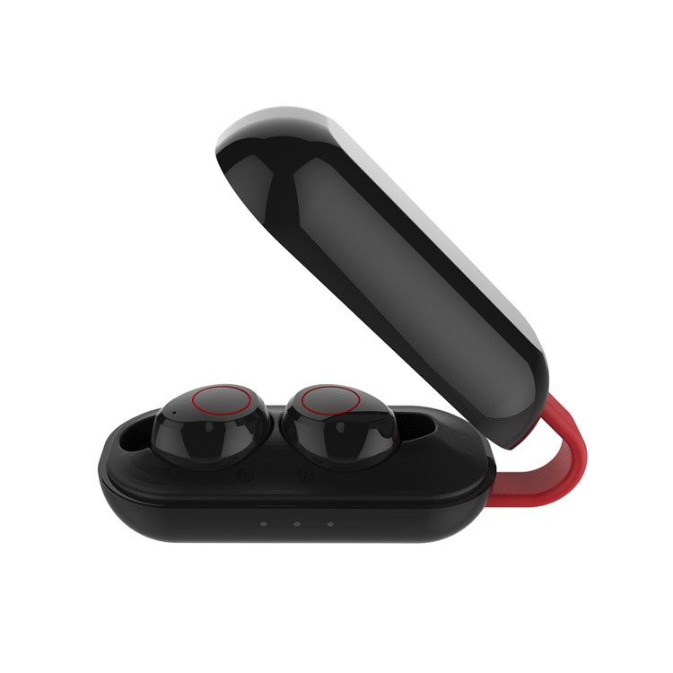 BTH193 True In-Ear Bluetooth Headphones Wireless Earbuds Stereo Sound Headset with Charging Box - Black-2